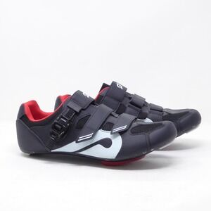 Peleton Mens Cycling Indoor Bike Shoes Size 45 / 11 Black Red Athletic